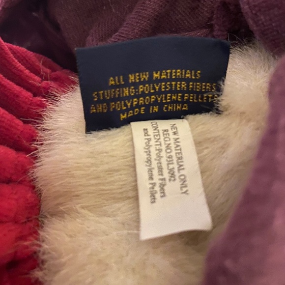 Preowned BOYDS - The Head Bean Collection - "Ms Rouge Chapeau" - Picture 4 of 9